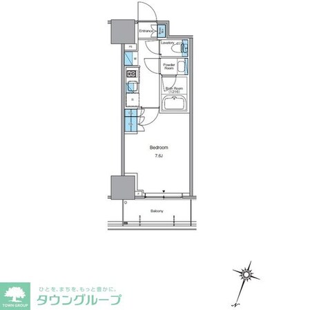 ルフォンプログレ渋谷ヒルトップの物件間取画像
